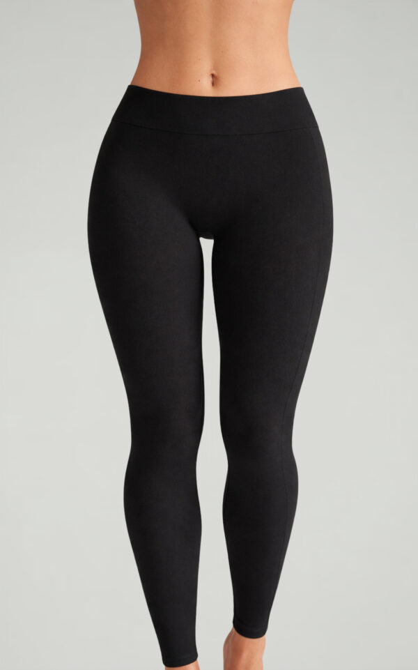 LEGGINGS DONNA NERO PROFONDO