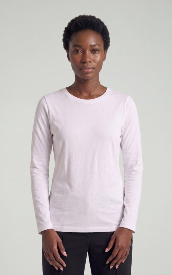 MAGLIA MANICA LUNGA DONNA BIANCO