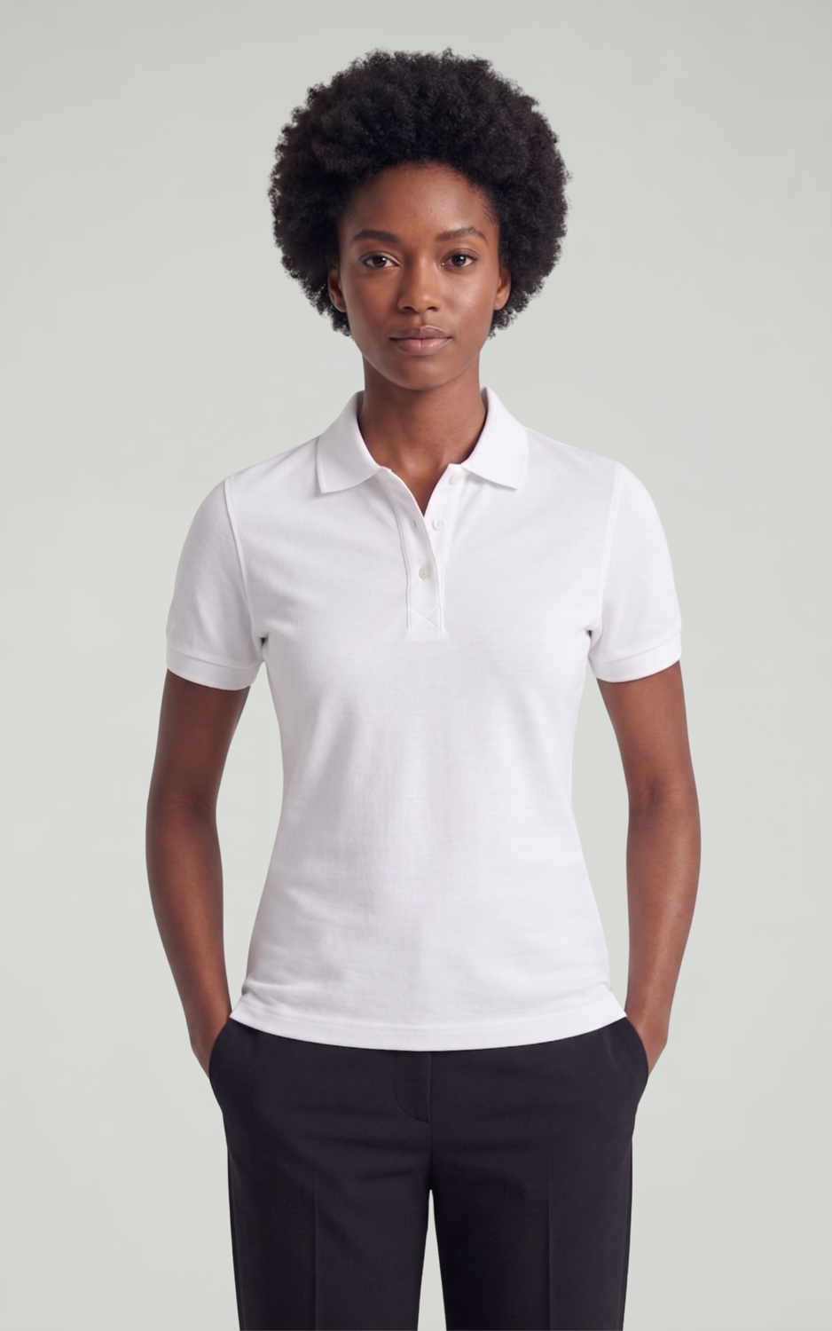 POLO SPORTIVA DONNA BIANCO