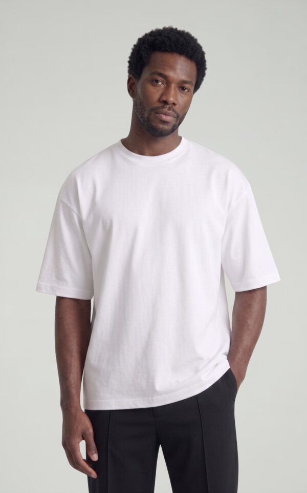 T-SHIRT OVERSIZE UNISEX BIANCO
