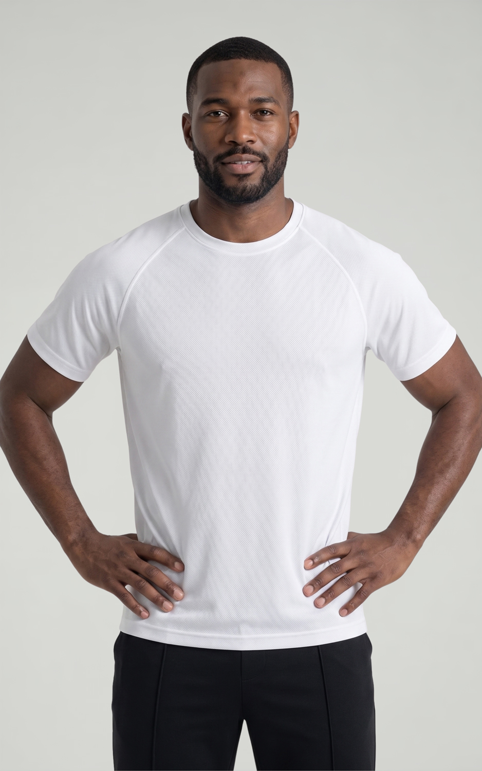 T-SHIRT SPORTY UOMO BIANCO